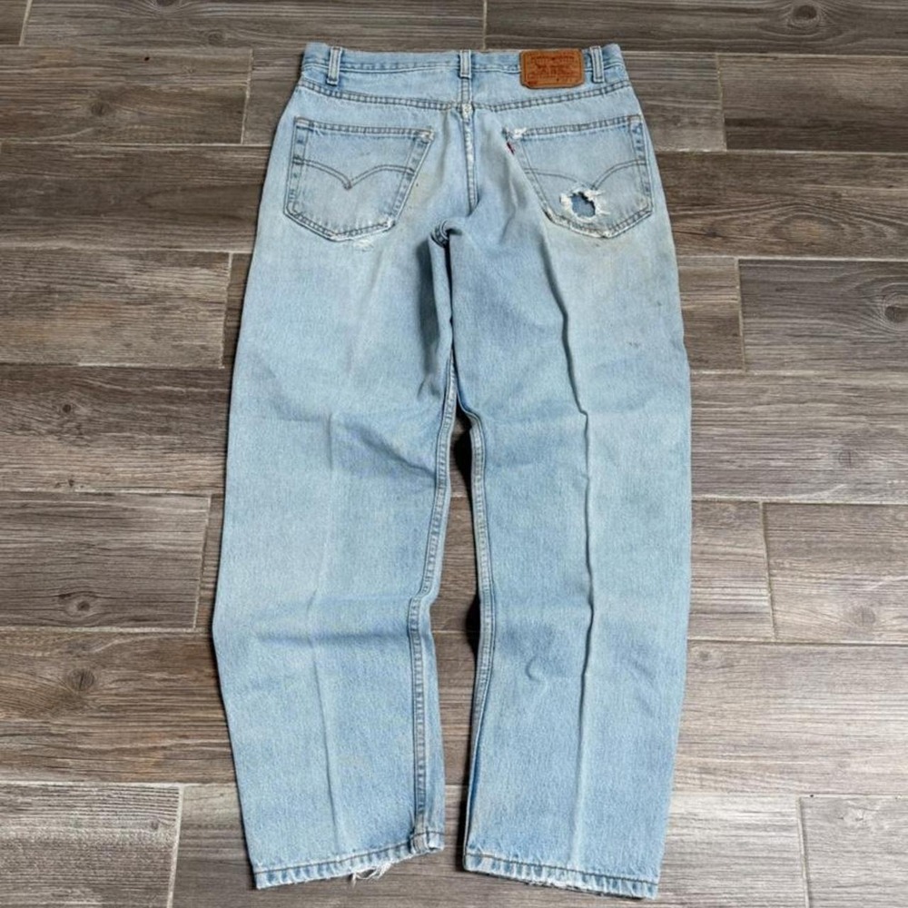 Vintage 90s Levi's 550 Relaxed Fit Cotton Jeans size 32"